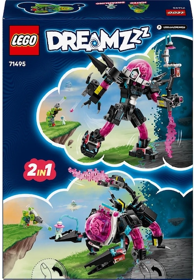 LEGO® DREAMZzz™ Mateo, Siber Beyin Robotuna Karşı 71495 - 8 Yaş ve Üzeri Çocuklar için Yaratıcı Oyuncak Yapım Seti (368 Parça)