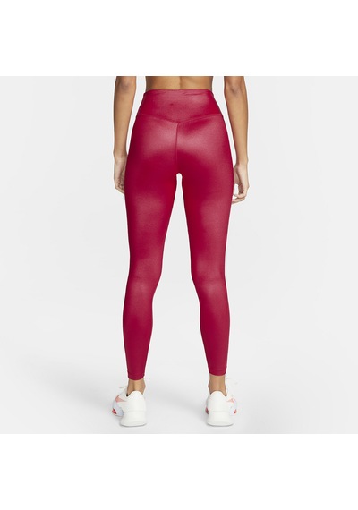 Nike Dri-fıt One Shine Tights Dd5439-614 Kadın Spor Tayt Fuşya