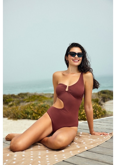 Penti Kahverengi Jasmine Monokini Bn98