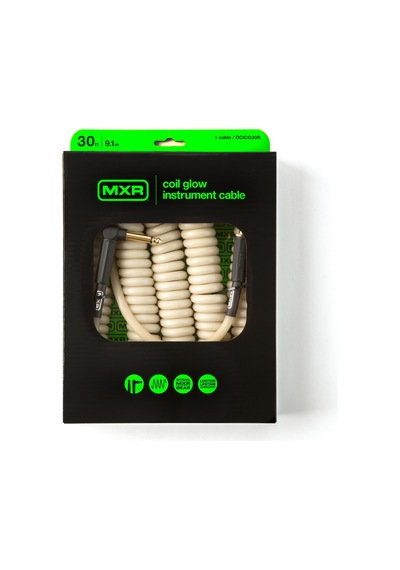 Mxr Dcıcg30r 9 Metre Coil Glow Enstrüman Kablosu Straight - Right Angle