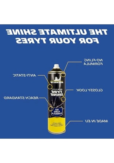 Lastik Parlatıcı Sprey, 520ml Etkili Temizlik Ürünü