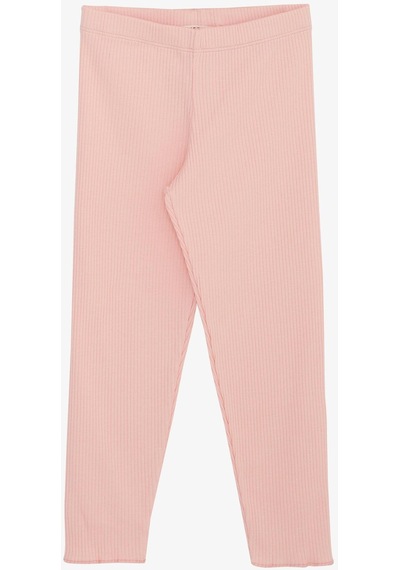 Breeze Kız Çocuk Taytlı Takım Yazı Baskılı 1.5-5 Yaş, Somon-somon Somon