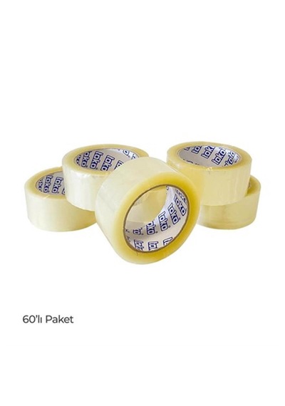 Toko Hotmelt Koli Bandı 45 Mm X 100 Metre Şeffaf 60 Adet