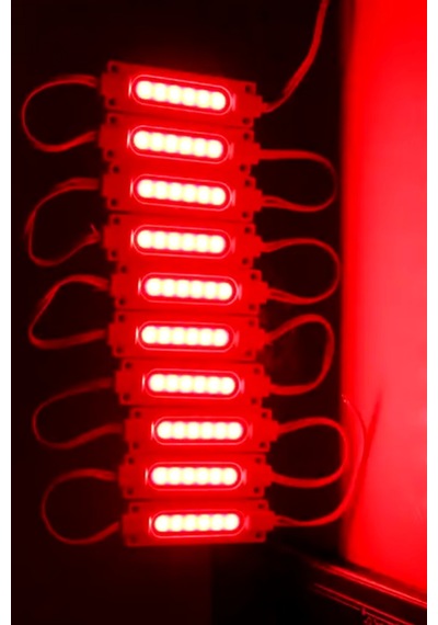 12 Volt 2 Watt Cob Led Modül Kırmızı 10 Adet