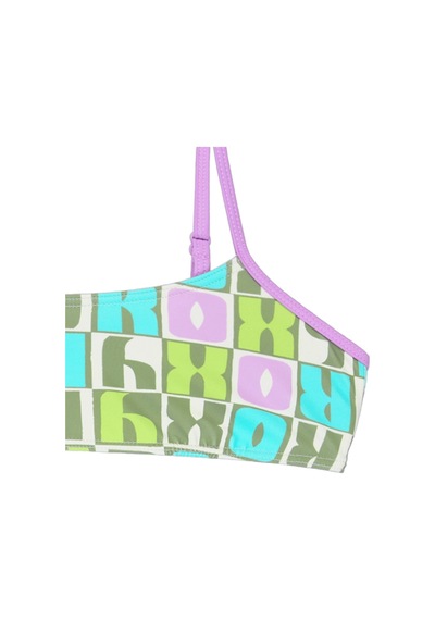 Roxy Roxy Letter Up Kız Çocuk Bikini Gld8 Çok Renkli