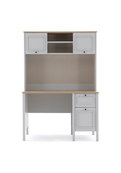 Taiga Raflı Çalışma Masası 121x185x65 Cm Buz Gri - Retro Tasarım Açık Kahverengi Taiga Raflı Çalışma Masası 121x185x65 Cm Buz Gri - Retro Tasarım Açık Kahverengi