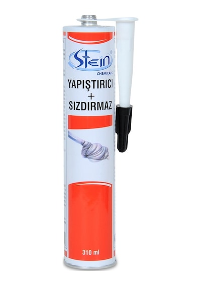 Stein Pu 50 Adhesive - Poliüretan Mastik 5 Adet 310 Ml Siyah Siyah