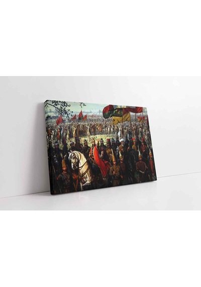 Tr Osmanlı Tarihi Kanvas Tablo 140 X 210 Cm Kb21354 Diğer
