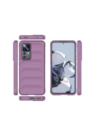 Mi 12t Pro Kılıf Optimum Silikon - Mor İtdark38556