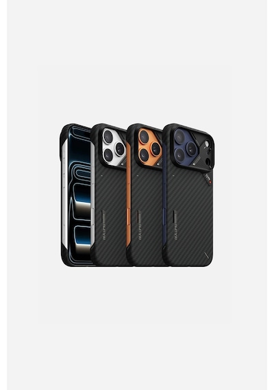 Apple iPhone 17 Pro Max Uyumlu Ultra Slim Magsafe Destekli Isı Dağıtıcı Aramid Fiber Kılıf A17 Şeffaf