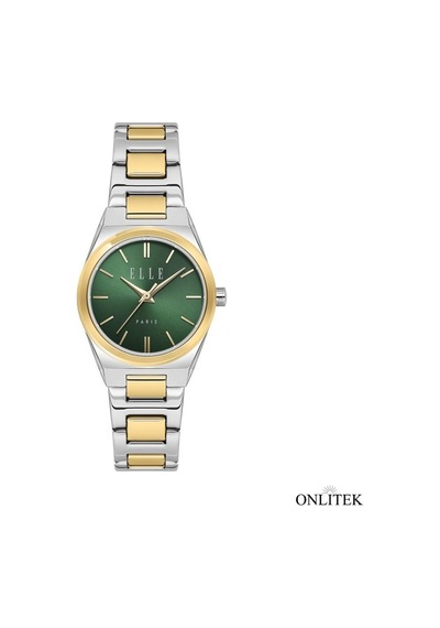 Elle El.1.10005-6 28 Mm Kadın Kol Saati Altın - Gümüş