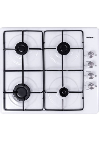 Arnell AR-650-00 4 Gözlü Gazlı Emaye Ocak Beyaz