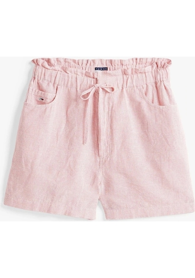 Tommy Jeans Tjw Cotton Lınen Short Çok Renkli