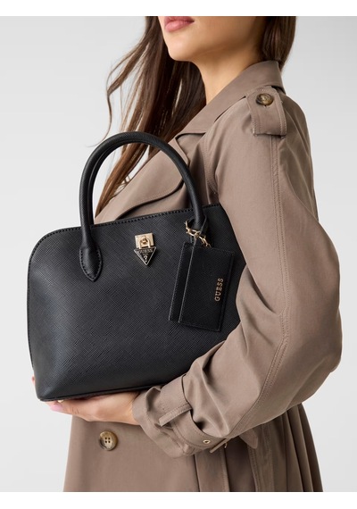 Guess Patsie Logo Kadın El Çantası Hwzg9919060 Siyah