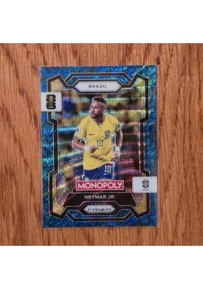 Prizm Monopoly Neymar Jr. No.15 Blue Parallels Oyun Kartı