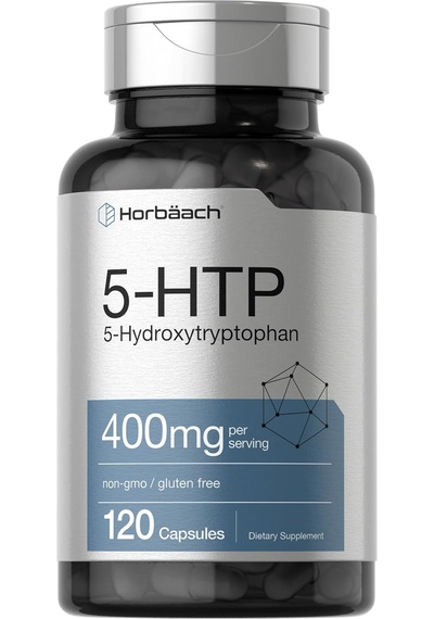 Horbäach 5-htp Hidroksitriptofan 400mg 120 Caps Aromasız