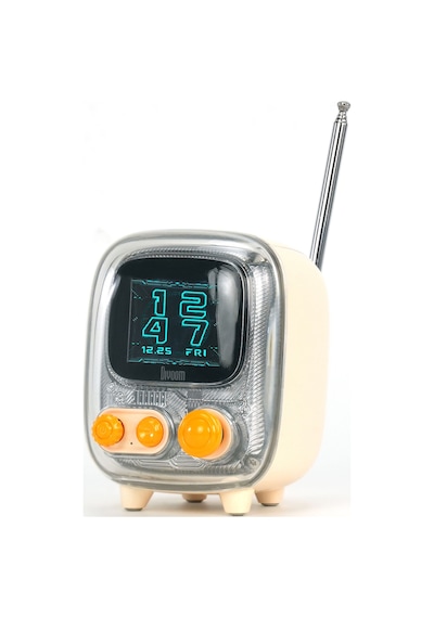 Divoom Tiivoo-2 Fm Radyolu Mini Bluetooth Hoparlör