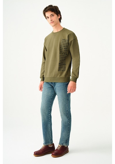 Loft Erkek Sweatshirt Lf2037382 Haki