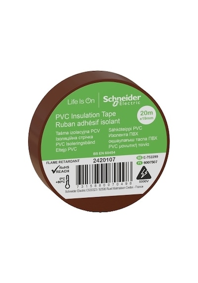 Schneider Thorsman İzole Bant 19 MM x 20 M Kahverengi 8 Adet Schneider Thorsman İzole Bant 19 MM x 20 M Kahverengi 8 Adet