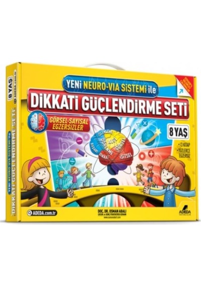 Dikkati Güçlendirme Seti 8 Yaş -  Osman Abalı