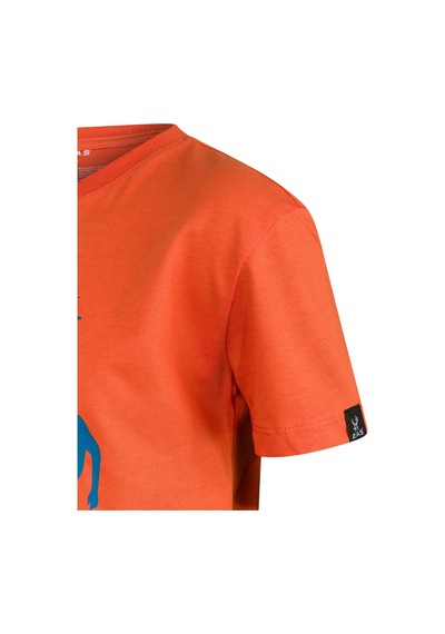 2as Aja Çocuk Baskılı T-shirt Turuncu 220 Turuncu