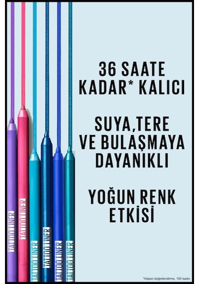 Maybelline New York Tattoo Liner Jel Göz Kalemi 822 Space Graphite