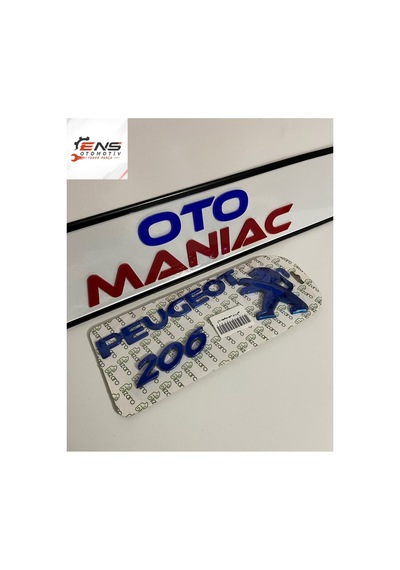Peugeot 206 Mavi Peugeot 206 Bagaj Arma Seti