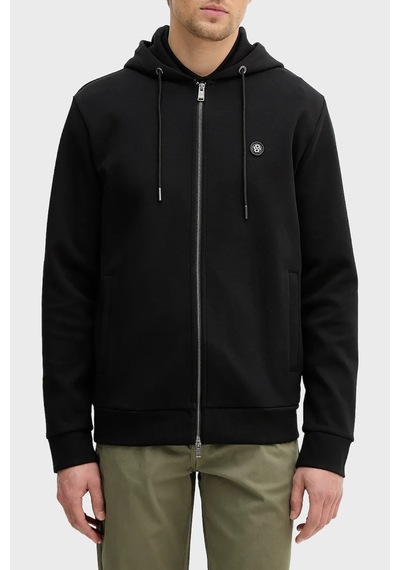 Boss Erkek Sweat 50555851 001 Siyah Siyah