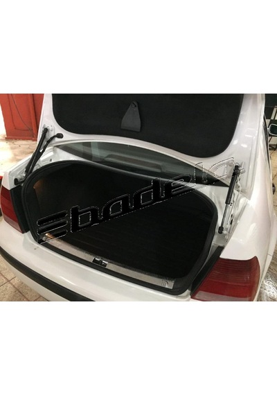 Vw Bora 1999-2005 Uyumlu Bagaj Paspası Havuzlu Kokusuz Kaucuk 3D
