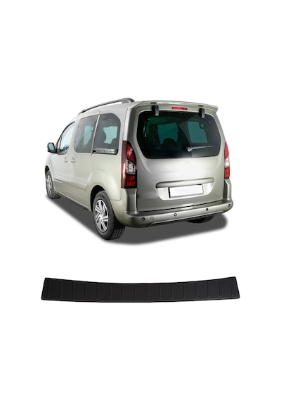 Citroen Berlingo Uyumlu 2008-2018 Abs Arka Tampon Üstü Koruma
