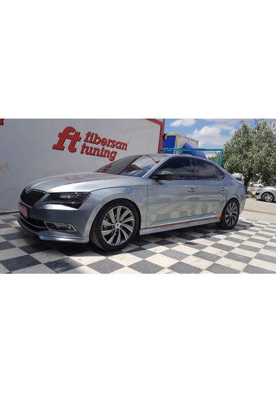 Skoda Superb 2015 . Marşpiyel Takımı-----Fibersan Tuning