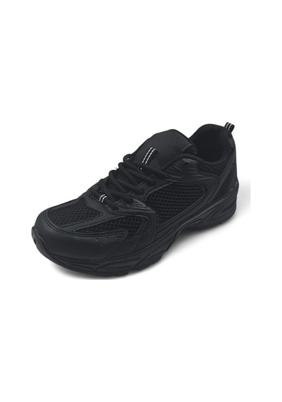 Haze Siyah Günlük Kadın Sneaker Spor Ayakkabı Siyah