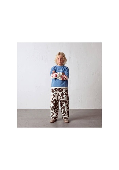 Poala Kids Roar Çift Kol Sweatshirt Çok Renkli
