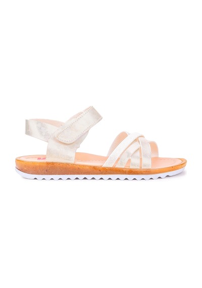 Kiko Kids Kız Çocuk Sandalet Arz 2346 Sedef