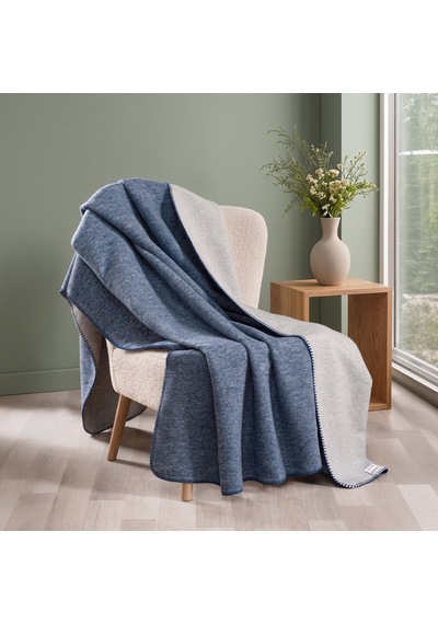 Maxstyle Blau Tek Kişilik Battaniye Denim 150x200 Cm Renkli