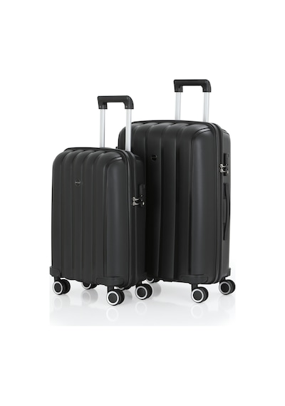 Mçs Group Mçs Polipropilen 2li Valiz Seti Orta & Kabin V305 S21yy1000076-set 00001 Siyah