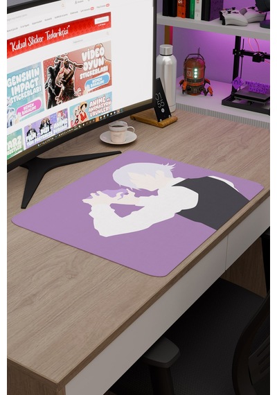 Death Parade Anime V3 - 48x40 Xl Gaming Kauçuk Kaymaz Taban Mouse Pad Fare Altlığı