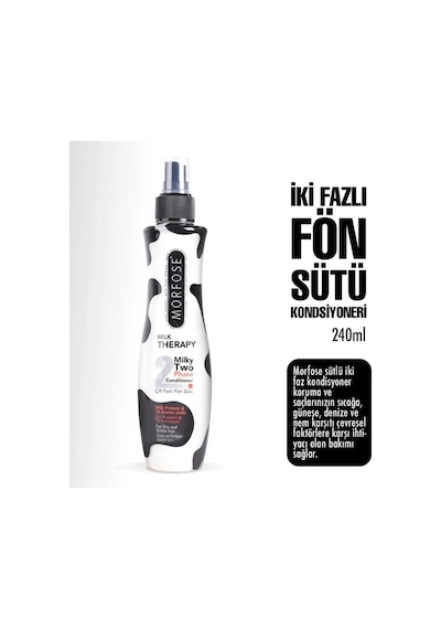 Morfose Milk Therapy Çift Fazlı Sprey Fön Suyu 240 ML