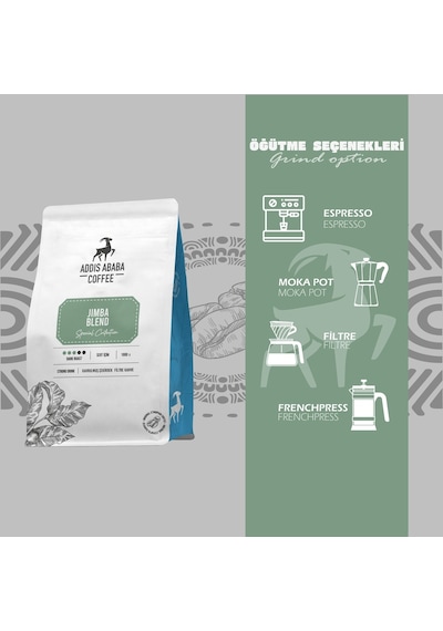 Espresso Çekirdek Kahve 1000 Gr. Jimba Blend Jimba Special Blend Coffee