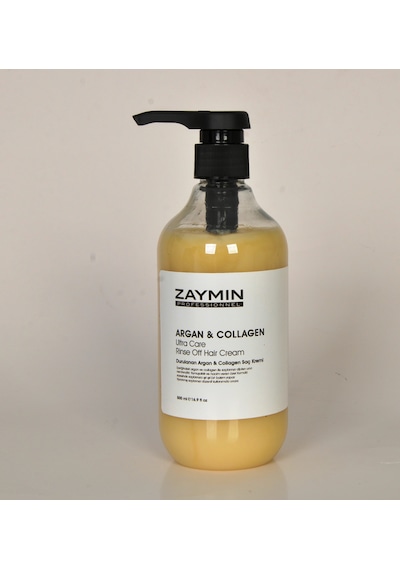 Zaymın Durulanan Argan & Collagen Saç Kremi 500 ML