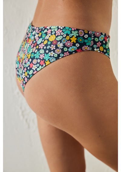 Penti Amadora Çiçek Desenli Hipster Bikini Altı