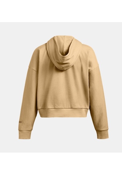 Under Armour Kadın Journey Rib Oversized Kapüşonlu Üst 1382732-263 Camel