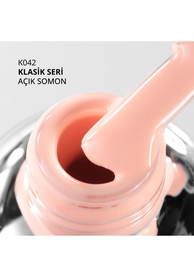 Kalıcı Oje K042, Açık Somon, 10 Ml