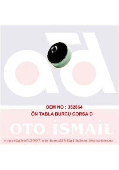 DOĞRU KAUÇUK 836 Salıncak Burcu Ön Corsa D 05-