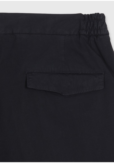 Ramsey Lacivert Düz Dokuma Jogging Fit Casual Pamuk Karışımlı Pantolon lacivert navy Blue
