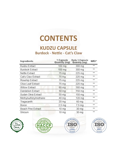 Gökçek Şifa Kudzu 60 Kapsül