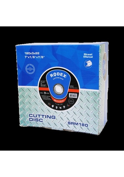 Metal Kesici Disk 180x3x22mm For Metal 5324