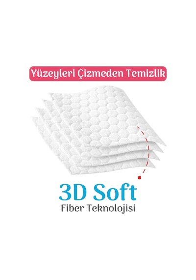 Easy Clean Lotus Çiçeği Kokulu Mopa Uyumlu Yer Temizlik Havlusu 50 Yaprak 1000'li Set