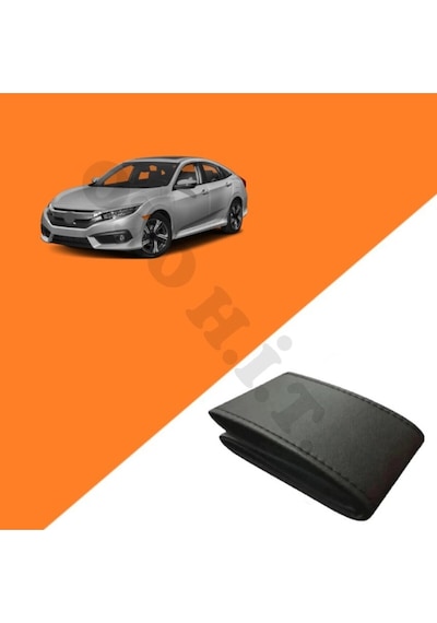 Honda Civic Fc5 Uyumlu Deri Direksiyon Kılıfı Kaliteli Dikmeli Siyah