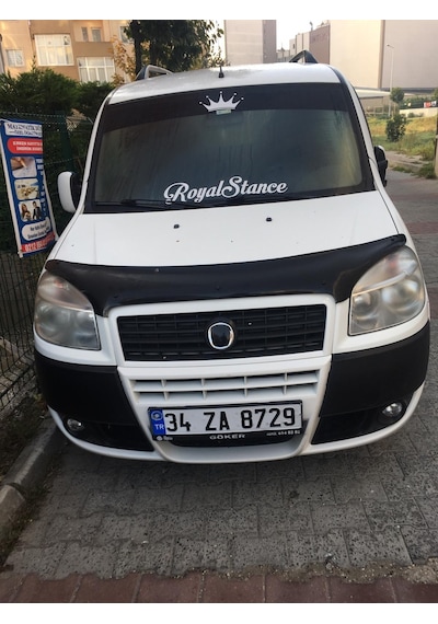 Fiat Doblo Kaput Rüzgarlığı Parlak Siyah 2006-2010